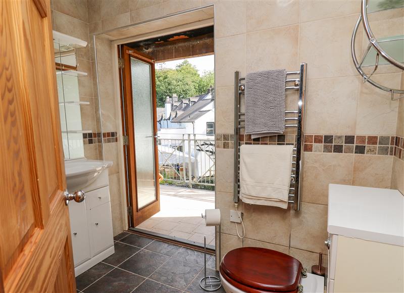 Bathroom at The Coach House at Plas Dolguog, Machynlleth