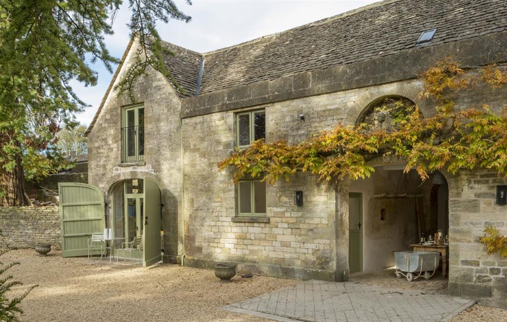 The Coach House is a charming, listed Cotswold stone building at The Coach House at The Lammas, Minchinhampton