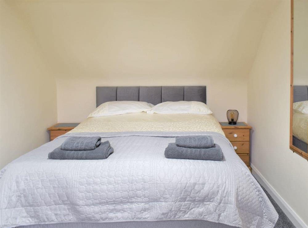 Double bedroom at The Coach House in Bethel, near Snowdon, Gwynedd