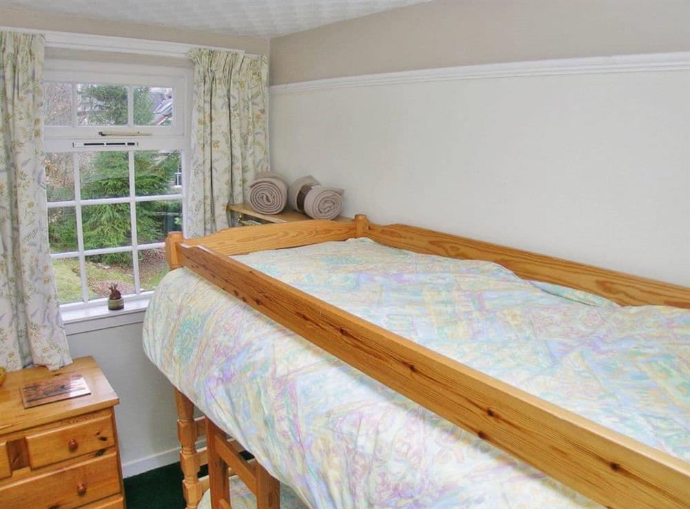 Bunk bedroom at The Coach House in Birnam, near Dunkeld, Perthshire