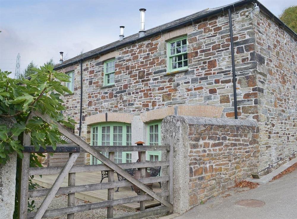 Situated in a gated courtyard at The Coach House in Bodmin, Cornwall
