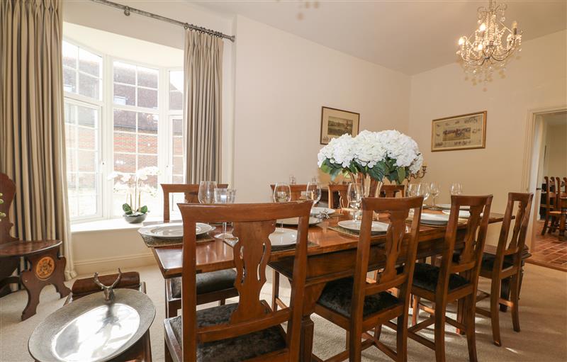 The dining room at The Coach House, Bolney