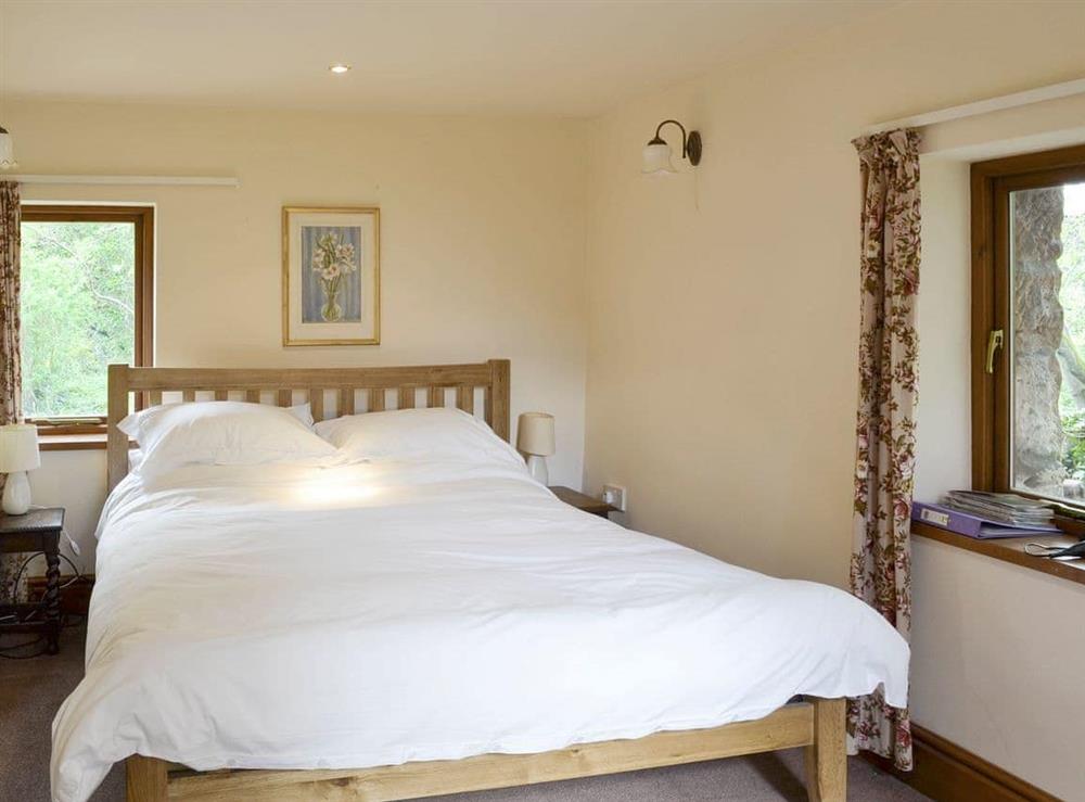 Comfortable double bedroom at The Coach House in Bootle, near Millom, Cumbria