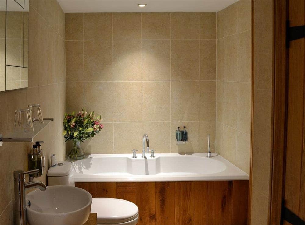 Bathroom at The Coach House in Brampton, Cumbria