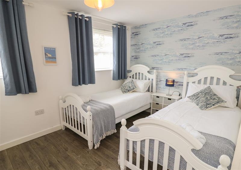 One of the bedrooms at The Coach House, Brighstone