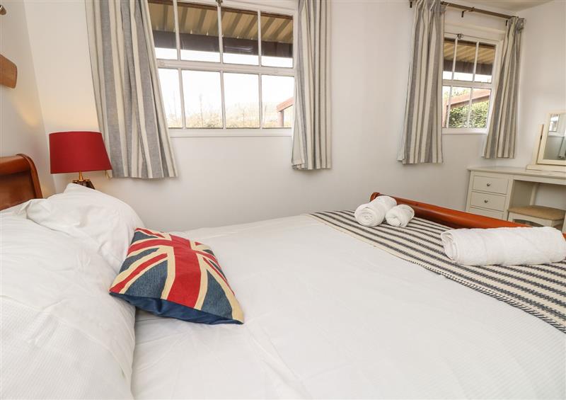 This is a bedroom at The Coach House, Brighstone