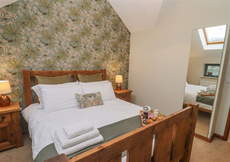 One of the bedrooms at The Coach House, Cheltenham
