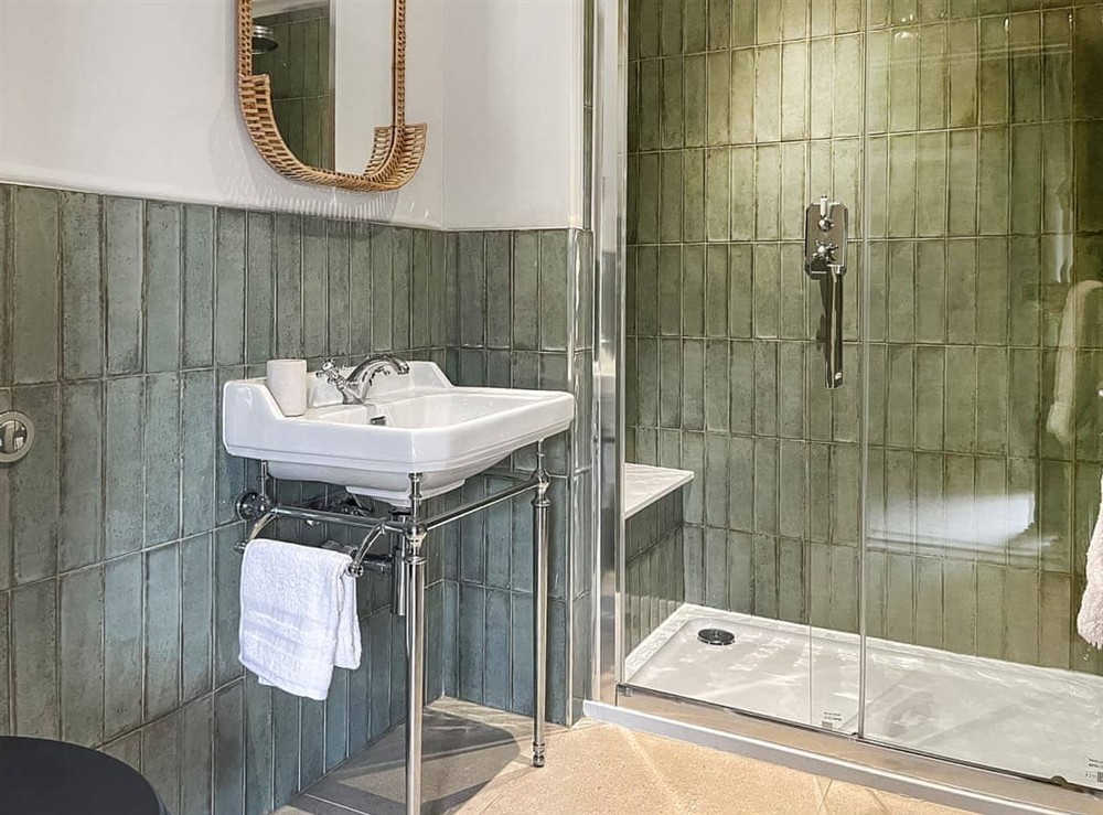 Bathroom at The Coach House in Consett, Northumberland