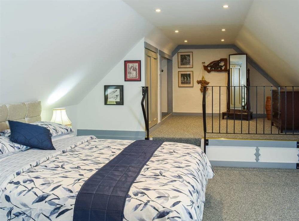 Double bedroom at The Coach House in Cove, Helensburgh, Dumbartonshire
