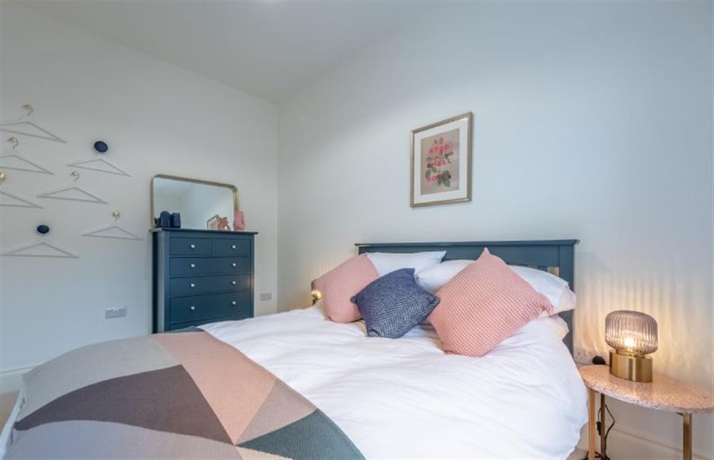 First Floor: Bedroom two with a double bed  at The Coach House, Cromer