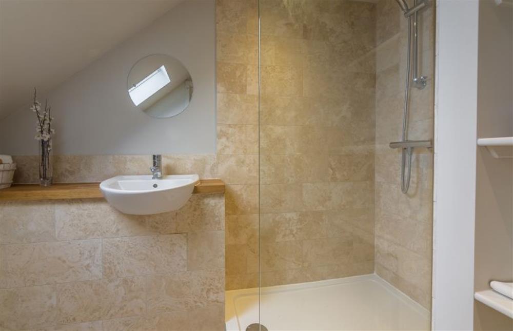 First floor: En-suite shower room (photo 2) at The Coach House, Docking near Kings Lynn