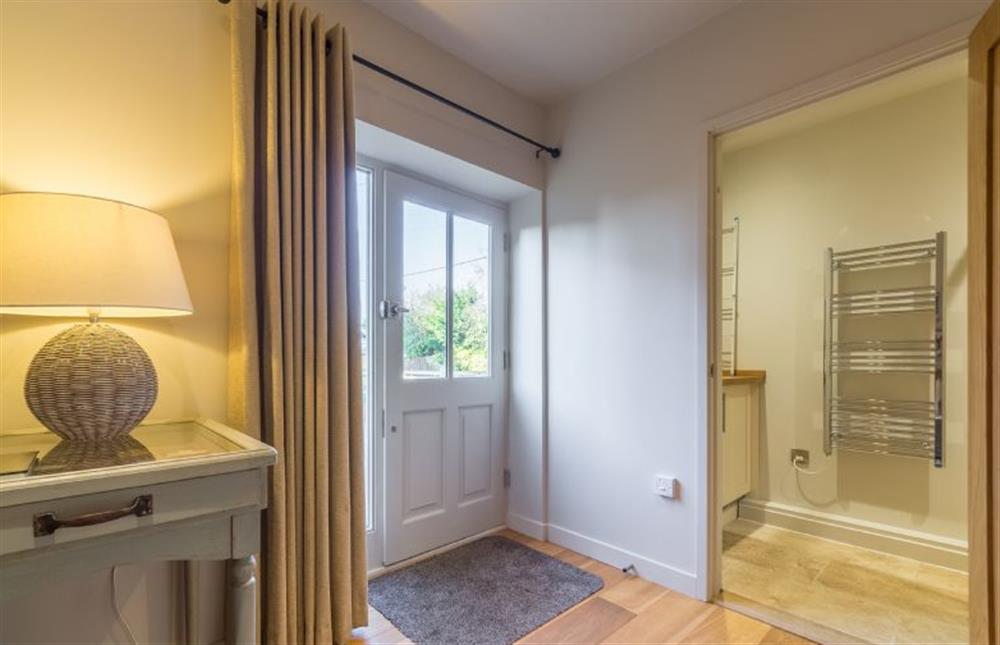 Ground floor: Entrance hall and Shower / Utility room at The Coach House, Docking near Kings Lynn