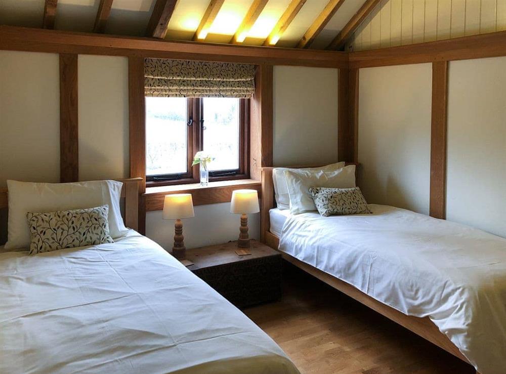 Relaxing twin bedroom at The Coach House in East Somerton, Norfolk., Great Britain