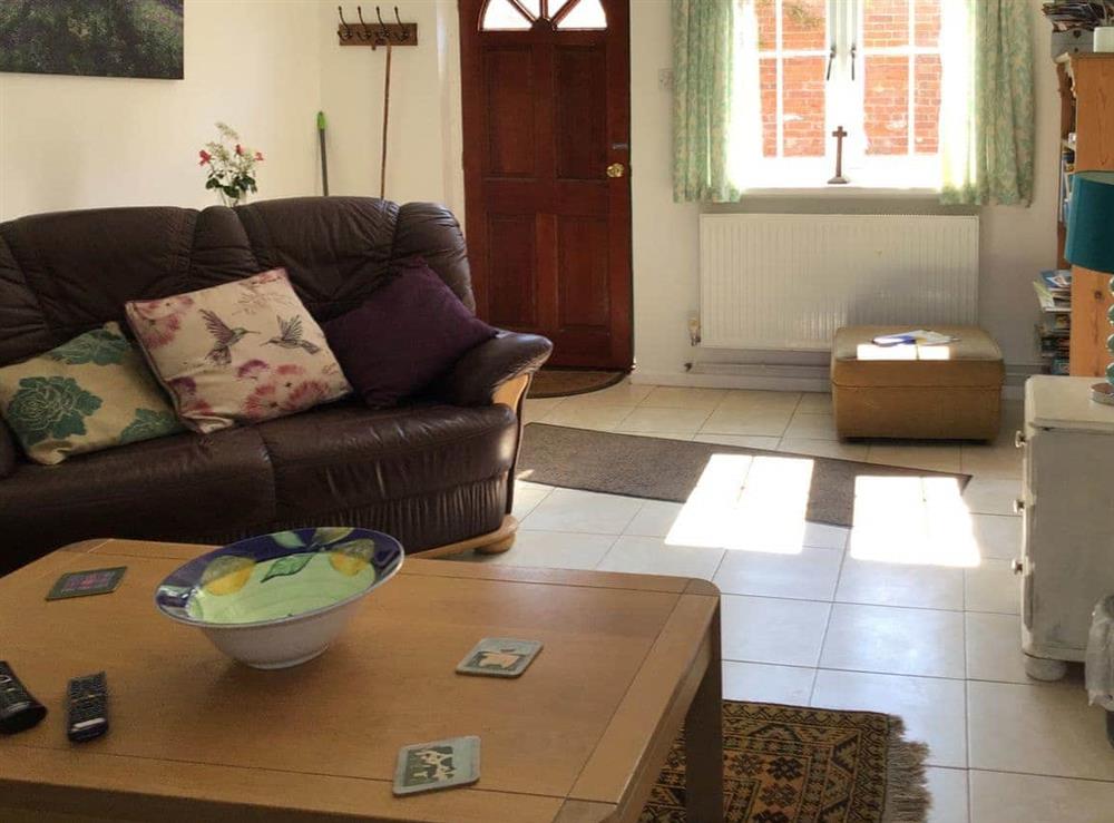 Living room at The Coach House in Falkenham, Suffolk