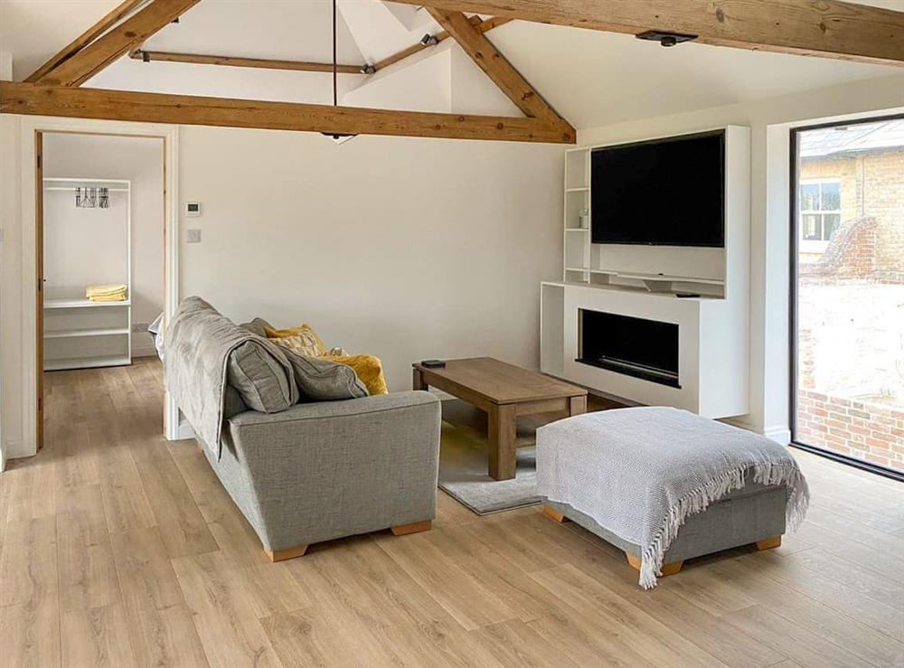 Living area at The Coach House in Fordingbridge, near Ringwood, Hampshire