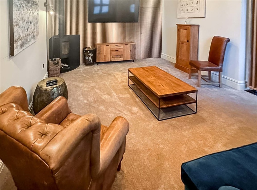 Living room at The Coach House in Great Urswick, Cumbria