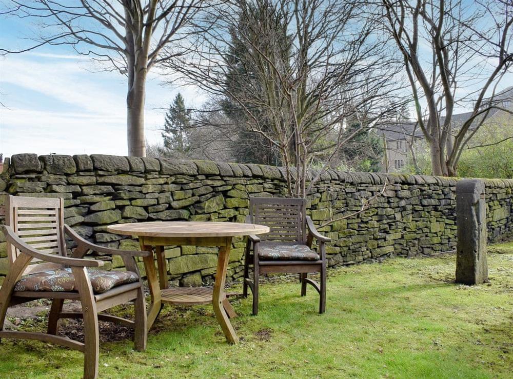 Garden at The Coach House in Halifax, Yorkshire , West Yorkshire