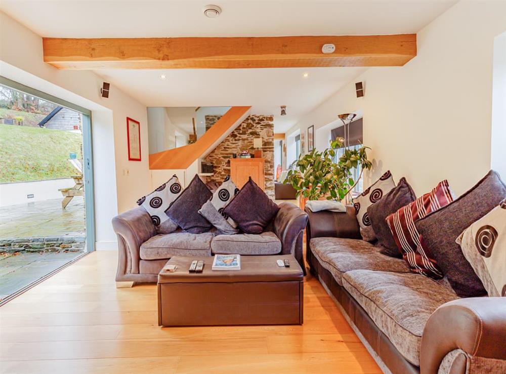Living area (photo 3) at The Coach House in Harberton, near Totnes, Devon