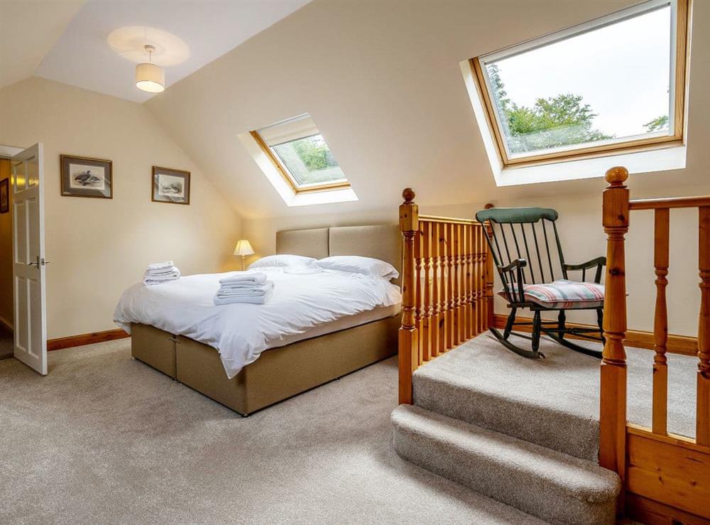Double bedroom at The Coach House in Harburn, near West Calder, West Lothian