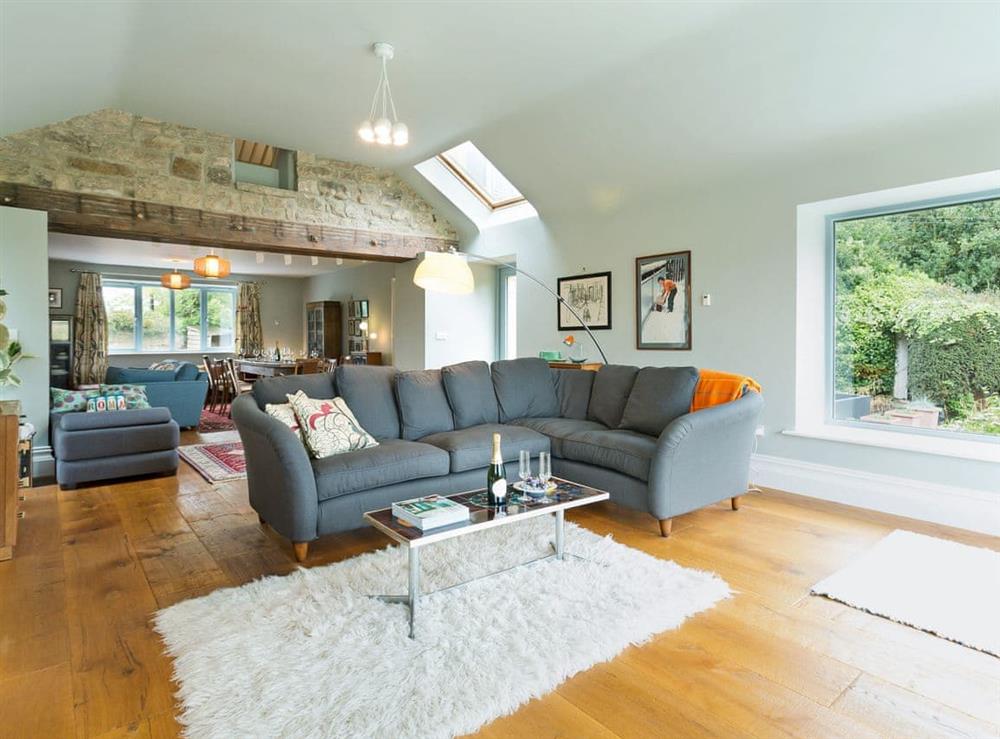 Light and airy living area at The Coach House in High Urpeth, near Chester-le-Street, Durham