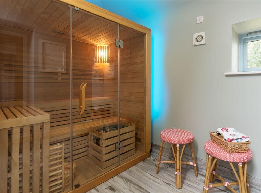Wonderful sauna facilities at The Coach House in High Urpeth, near Chester-le-Street, Durham