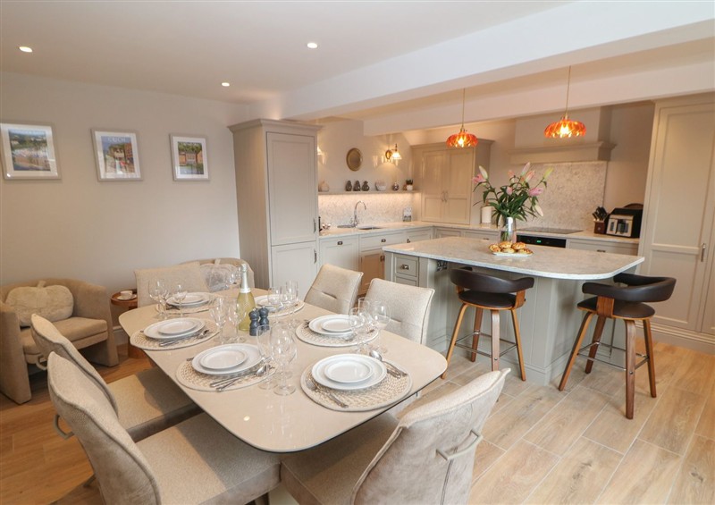 The dining room at The Coach House, Holloway