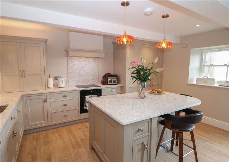 The kitchen at The Coach House, Holloway