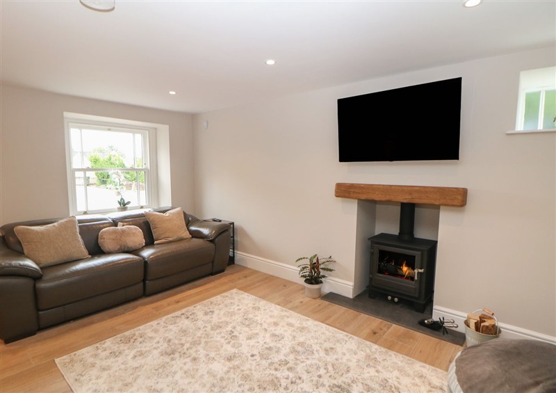 The living room at The Coach House, Holloway
