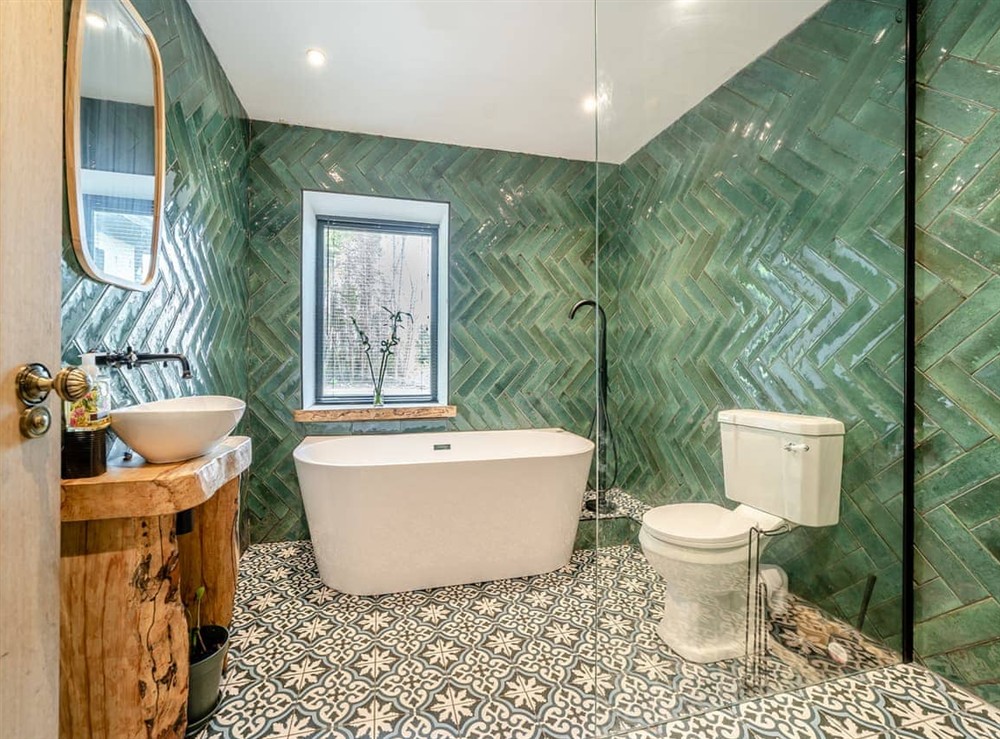 Bathroom at The Coach House in Innellan, near Dunoon, Argyll