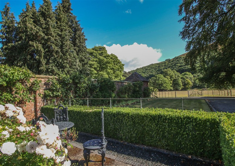 This is the garden at The Coach House, Little Stretton