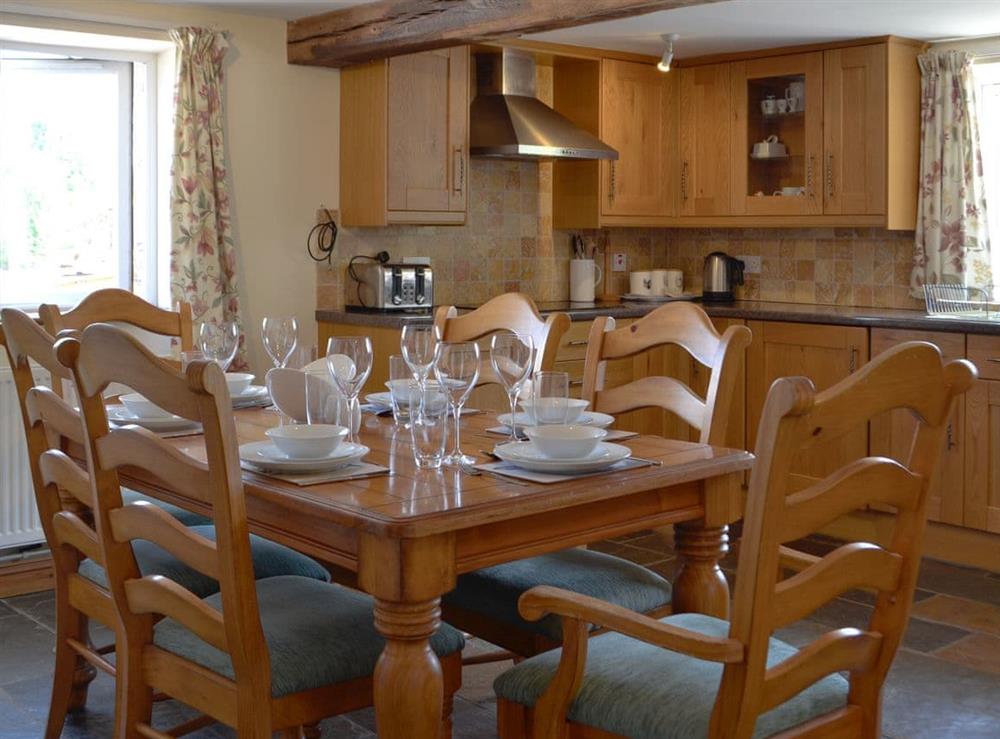 Kitchen/diner at The Coach House in Lydney, Gloucestershire