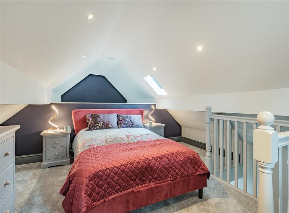 Double bedroom at The Coach House in Morland, near Penrith in the Eden Valley, Cumbria