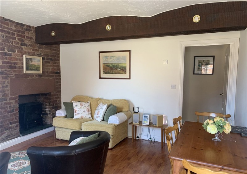 The living room at The Coach House, near Wigton