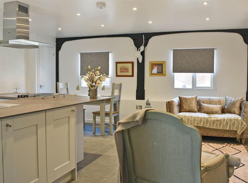 Stylishly furnished open plan living space (photo 2) at The Coach House in Peldon, near Colchester, Essex