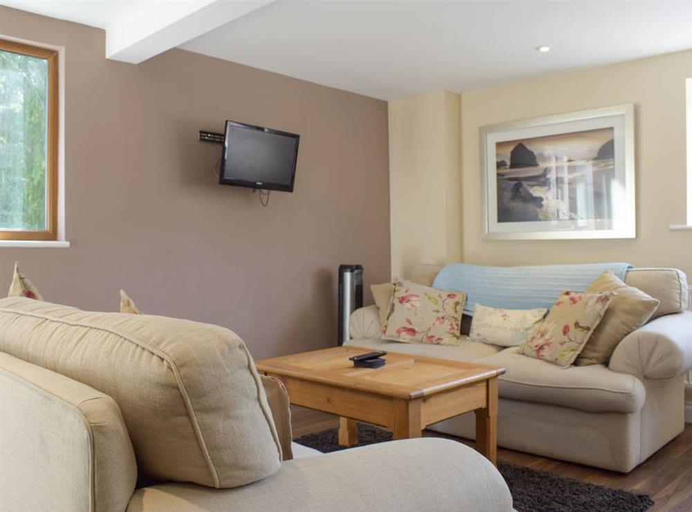 Living area at The Coach House in Portway, Herefordshire