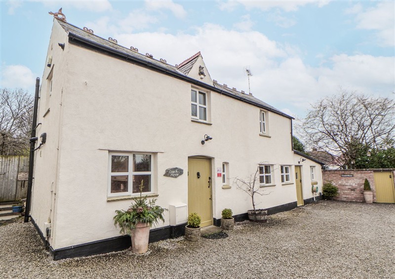 Outside The Coach House at The Coach House, Prestatyn