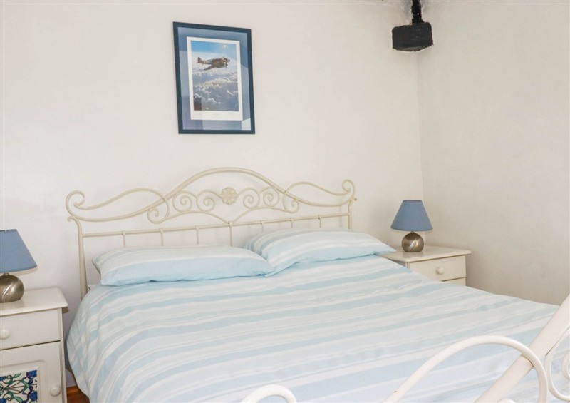 One of the 2 bedrooms at The Coach House, Redruth