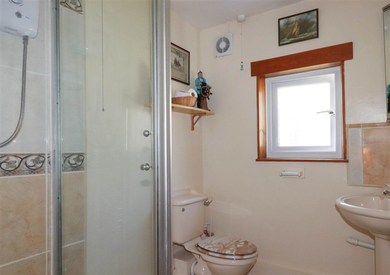 This is the bathroom at The Coach House, Redruth