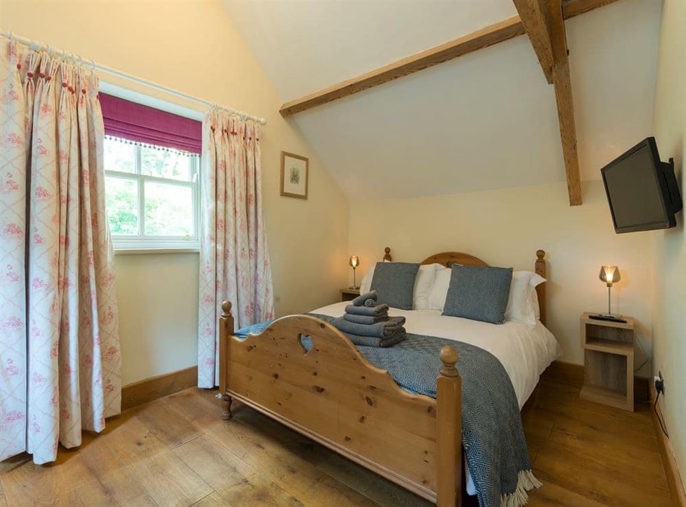 Double bedroom at The Coach House in Riding Mill, near Corbridge, Northumberland