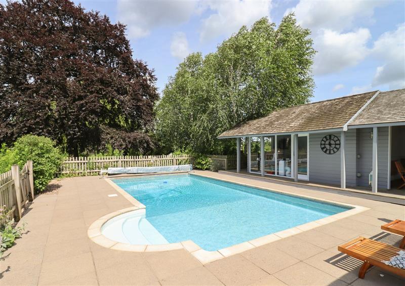 The swimming pool at The Coach House, Ross-On-Wye