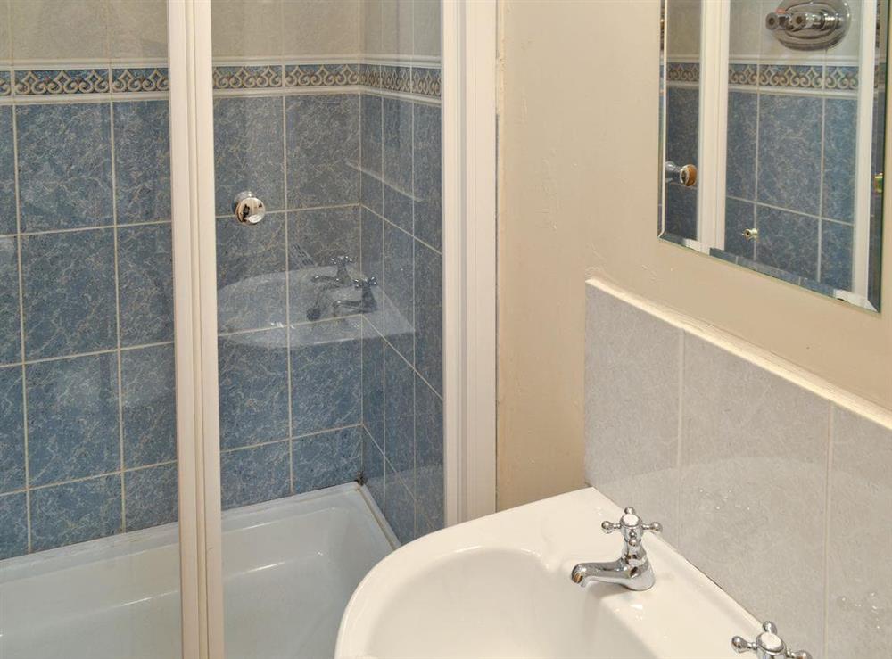 En-suite shower room at The Coach House in Somersal Herbert, nr Ashbourne, Derbyshire
