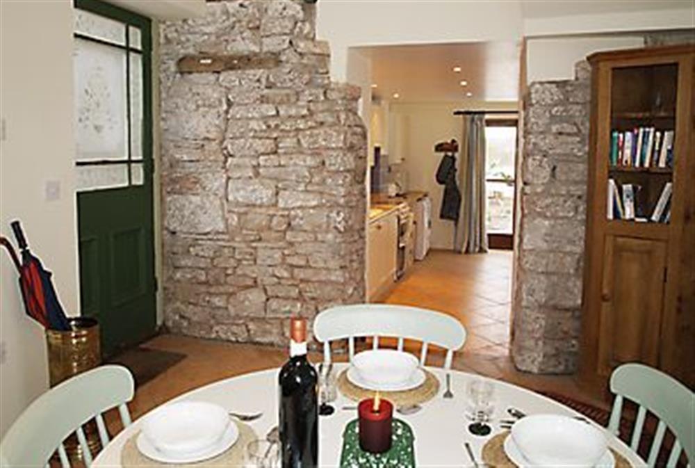 Dining room at The Coach House in St Briavels, Gloucestershire., Great Britain