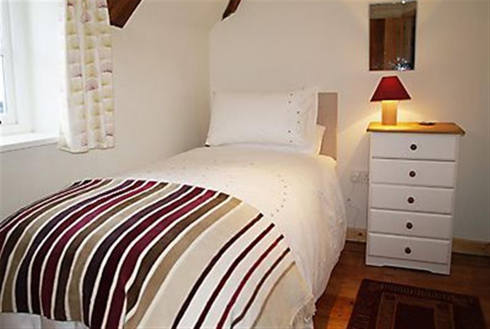 Double bedroom at The Coach House in St Briavels, Gloucestershire., Great Britain