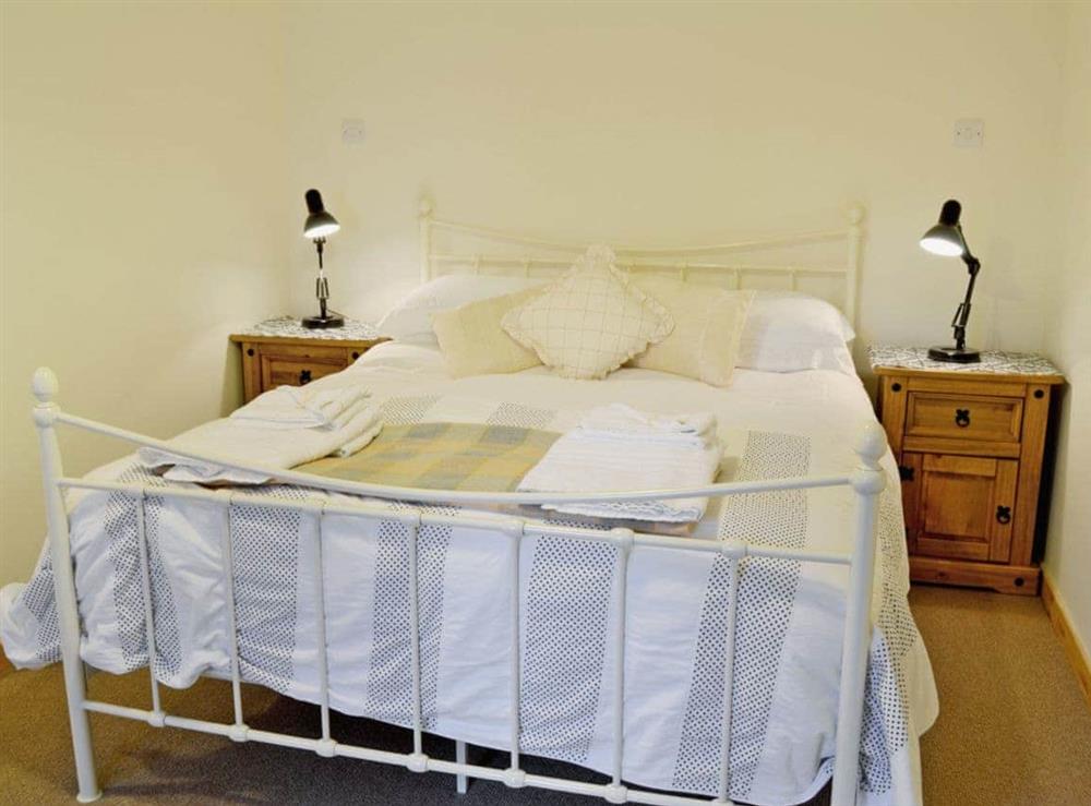 Double bedroom at The Coach House in St. Garmons, Llanarmon Dyffryn Ceiriog, Denbighshire