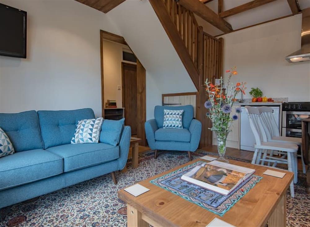 Characterful living area at The Coach House Stables in Hernhill, England