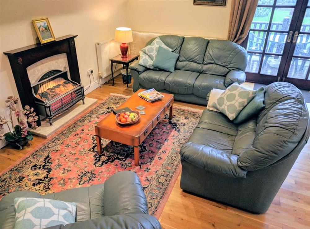 Living room at The Coach House in Tatterford Hall, Nr Fakenham., Norfolk