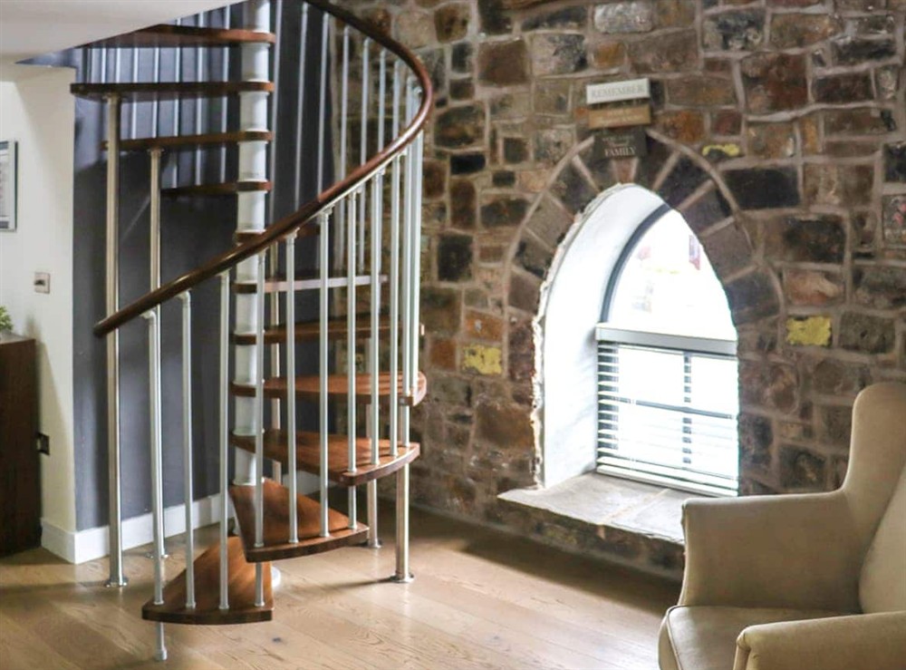 Living area at The Coach-House in Tenby, Dyfed