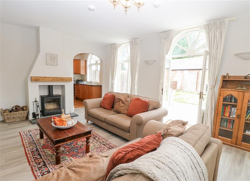This is the living room at The Coach House, Tunstead near Stalham