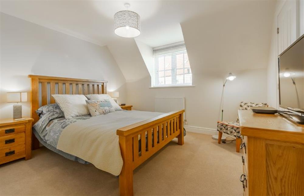 First floor: Double bedroom at The Coach House, Wells-next-the-Sea