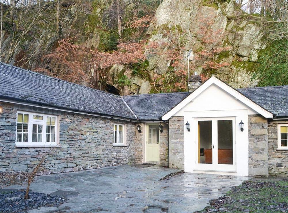 Traditional slate-roofed cottage